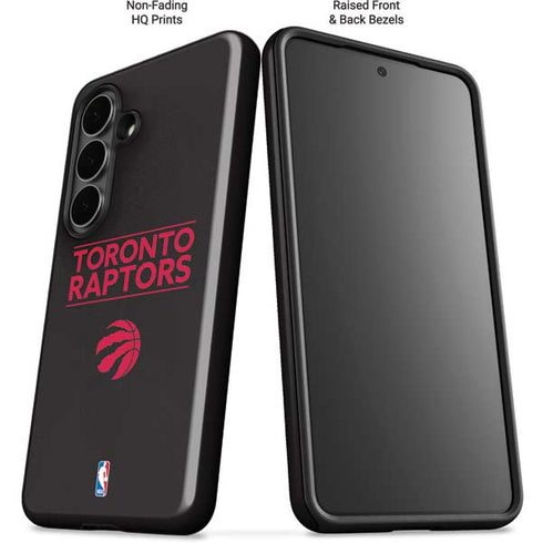 NBA Toronto Raptors Standard - Black Galaxy S26 Impact Case