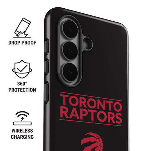 NBA Toronto Raptors Standard - Black Galaxy S26 Plus Impact Case