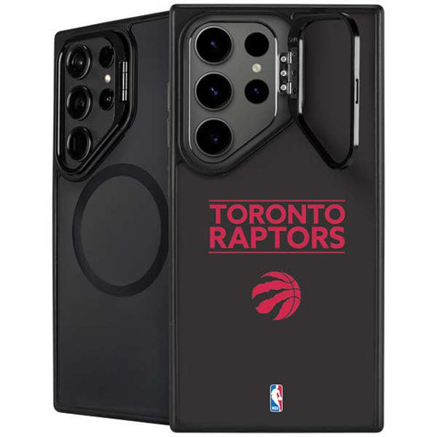 NBA Toronto Raptors Standard - Black Galaxy S26 Ultra Kickstand Case
