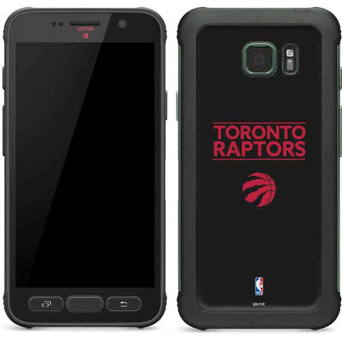 NBA Toronto Raptors Standard - Black Galaxy S7 Active Skin