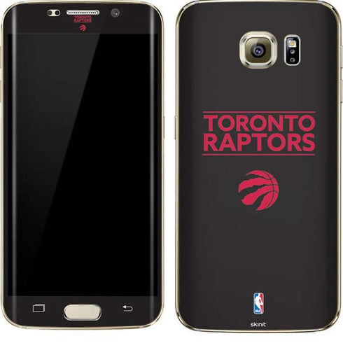 NBA Toronto Raptors Standard - Black Galaxy S7 Edge Skin