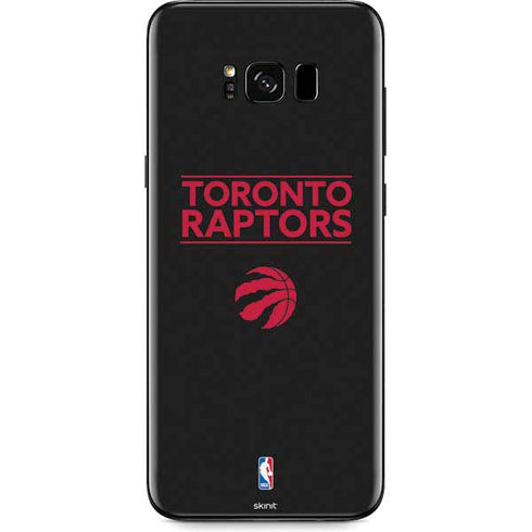 NBA Toronto Raptors Standard - Black Galaxy S8 Plus Skin