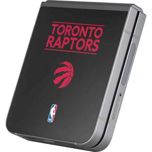 NBA Toronto Raptors Standard - Black Galaxy Z Flip6 Skin