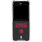 NBA Toronto Raptors Standard - Black Galaxy Z Flip6 Clear Case
