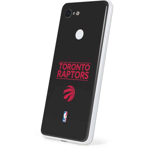 NBA Toronto Raptors Standard - Black Google Pixel 3 Skin