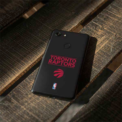 NBA Toronto Raptors Standard - Black Google Pixel 3 Skin