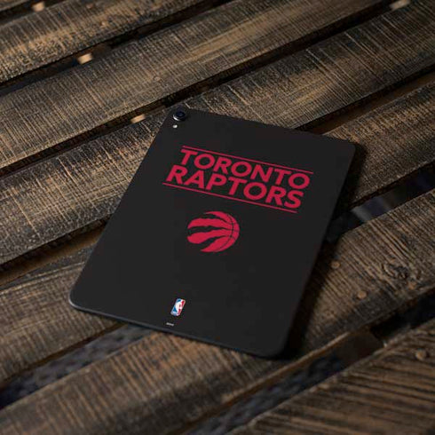 NBA Toronto Raptors Standard - Black Apple iPad Pro Skin