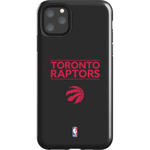NBA Toronto Raptors Standard - Black iPhone Cases