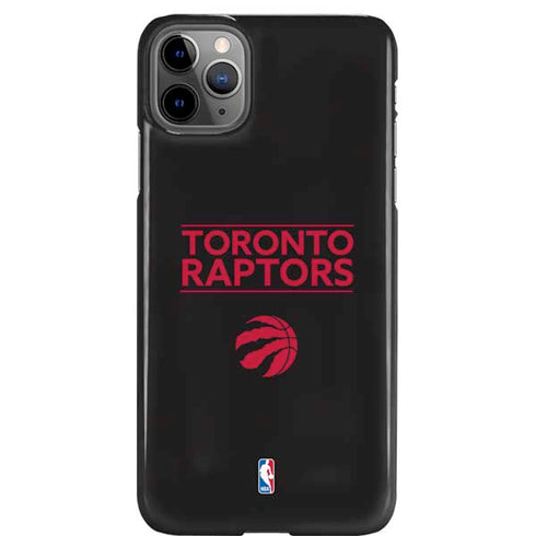 NBA Toronto Raptors Standard - Black iPhone Cases