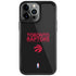 NBA Toronto Raptors Standard - Black iPhone Cases