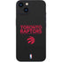 NBA Toronto Raptors Standard - Black iPhone Skins