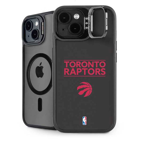 NBA Toronto Raptors Standard - Black iPhone 15 Kickstand Case