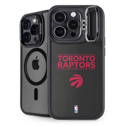 NBA Toronto Raptors Standard - Black iPhone 15 Pro Kickstand Case