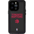 NBA Toronto Raptors Standard - Black iPhone 15 Pro Waterproof Case