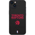 NBA Toronto Raptors Standard - Black iPhone 15 Skin