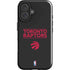 NBA Toronto Raptors Standard - Black iPhone 16 Impact Case