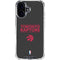 NBA Toronto Raptors Standard - Black iPhone 16 Plus Clear Case