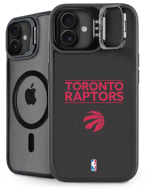 NBA Toronto Raptors Standard - Black iPhone 16 Plus Kickstand Case