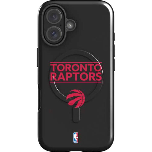 NBA Toronto Raptors Standard - Black iPhone 16 Plus Magsafe Impact Case