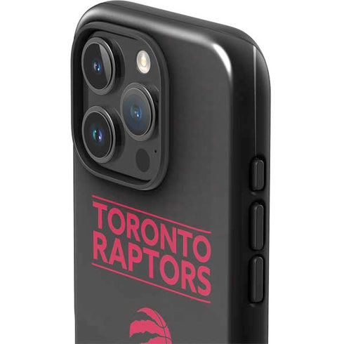 NBA Toronto Raptors Standard - Black iPhone 16 Pro Impact Case