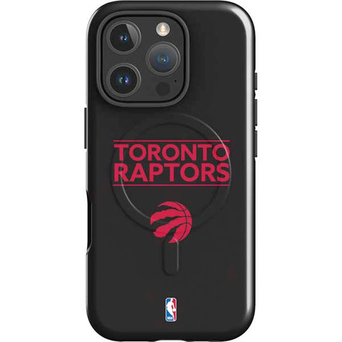 NBA Toronto Raptors Standard - Black iPhone 16 Pro Max Magsafe Impact Case