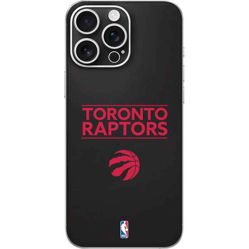 NBA Toronto Raptors Standard - Black iPhone 16 Pro Max Skin