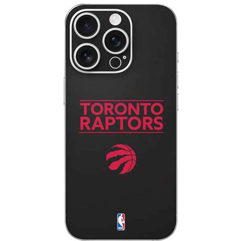 NBA Toronto Raptors Standard - Black iPhone 16 Pro Skin