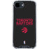 NBA Toronto Raptors Standard - Black iPhone 16e Clear Case