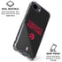 NBA Toronto Raptors Standard - Black iPhone 16e Clear Case