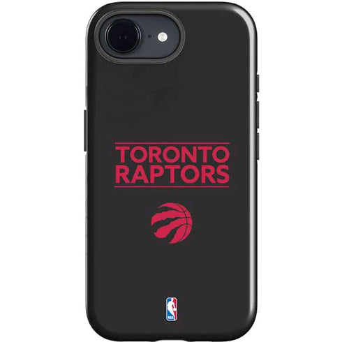 NBA Toronto Raptors Standard - Black iPhone 16e Impact Case