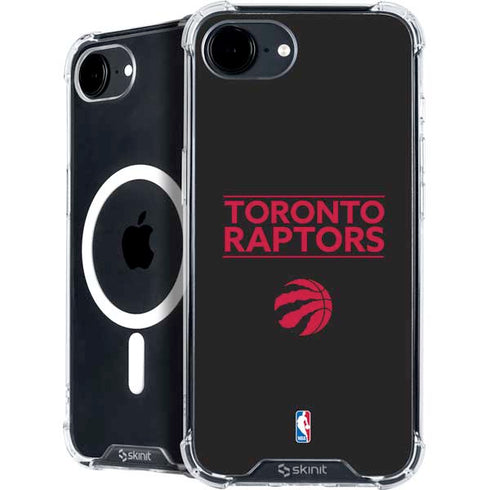 NBA Toronto Raptors Standard - Black iPhone 16e MagSafe Case