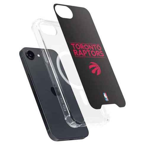 NBA Toronto Raptors Standard - Black iPhone 16e MagSafe Case
