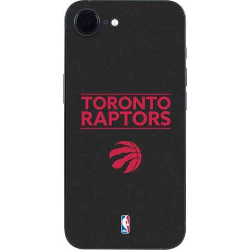 NBA Toronto Raptors Standard - Black iPhone 16e Skin