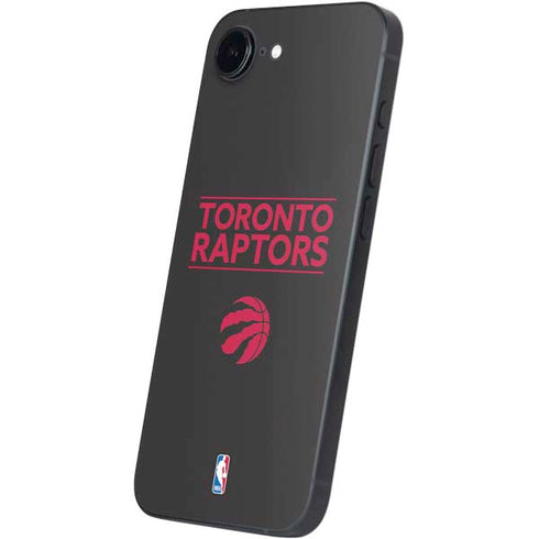 NBA Toronto Raptors Standard - Black iPhone 16e Skin