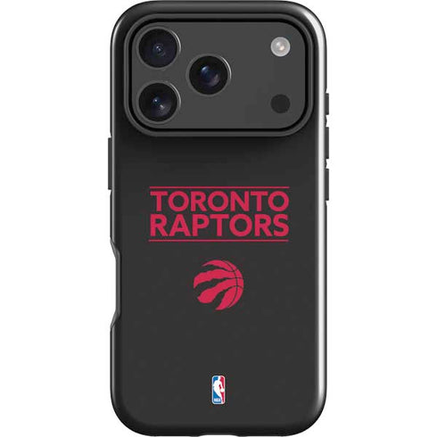 NBA Toronto Raptors Standard - Black iPhone 18 Pro Impact Case
