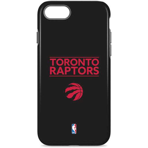NBA Toronto Raptors Standard - Black iPhone Cases