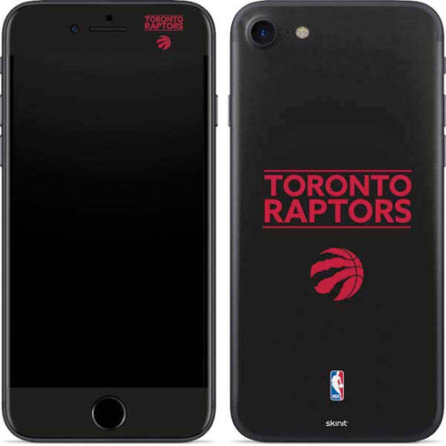 NBA Toronto Raptors Standard - Black iPhone 7 Skin