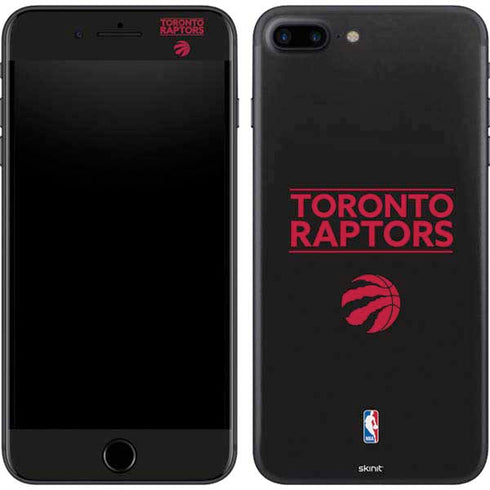 NBA Toronto Raptors Standard - Black iPhone 8 Plus Skin