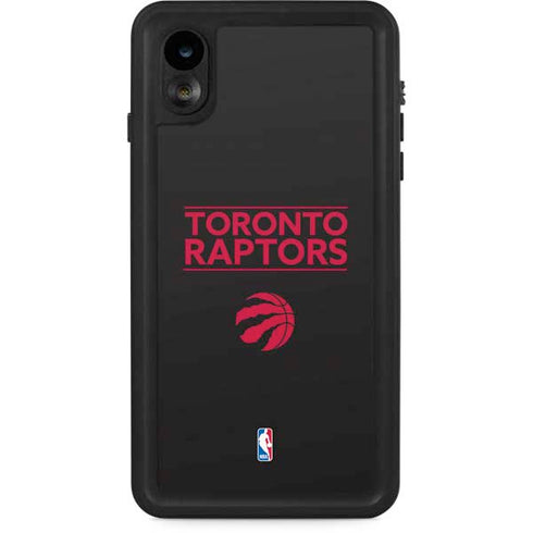 NBA Toronto Raptors Standard - Black iPhone Cases