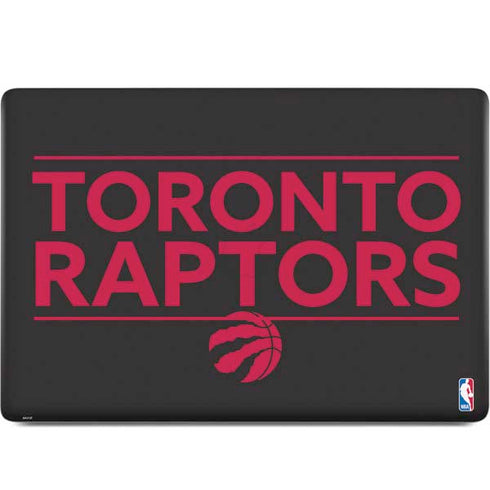 NBA Toronto Raptors Standard - Black MacBook Skins