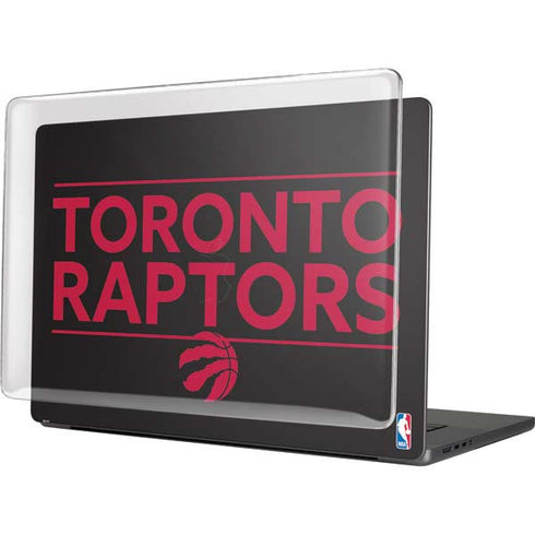 NBA Toronto Raptors Standard - Black MacBook Cases