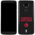NBA Toronto Raptors Standard - Black Moto E5 Plus Skin