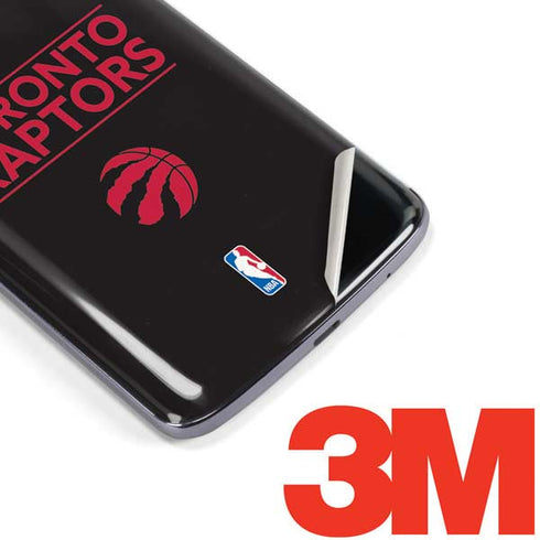 NBA Toronto Raptors Standard - Black Moto E5 Plus Skin
