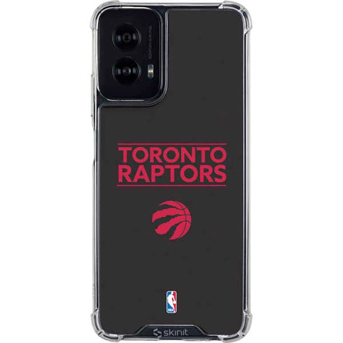 NBA Toronto Raptors Standard - Black Moto G Power 5G (2024) Clear Case