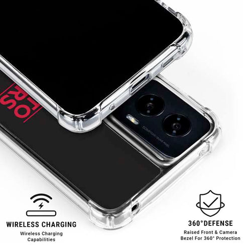 NBA Toronto Raptors Standard - Black Moto G Power 5G (2024) Clear Case