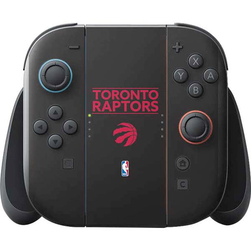 NBA Toronto Raptors Standard - Black Nintendo Switch 2 (2025) with Joy-Con Skin