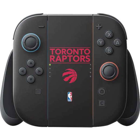 NBA Toronto Raptors Standard - Black Nintendo Switch 2 (2025) Joy-Con Controller Skin