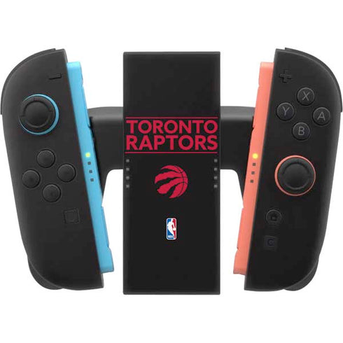 NBA Toronto Raptors Standard - Black Nintendo Switch 2 (2025) Joy-Con Controller Skin