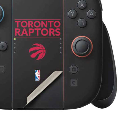 NBA Toronto Raptors Standard - Black Nintendo Switch 2 (2025) Joy-Con Controller Skin