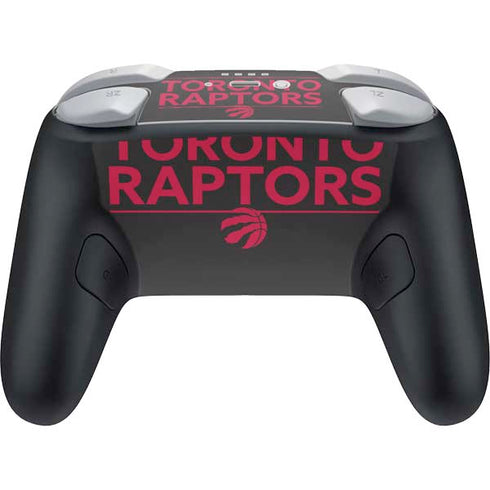 NBA Toronto Raptors Standard - Black Nintendo Switch 2 (2025) Pro Controller Skin